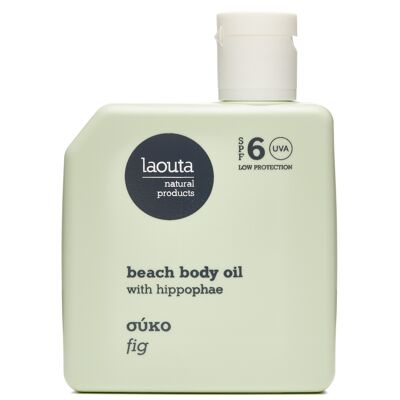 LAOUTA Huile de corps hydratante SPF 6 parfum Figue