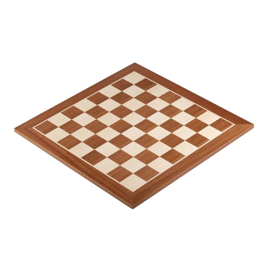 Schachbrett – Mahagoni & Ahorn – Hergestellt in Europa