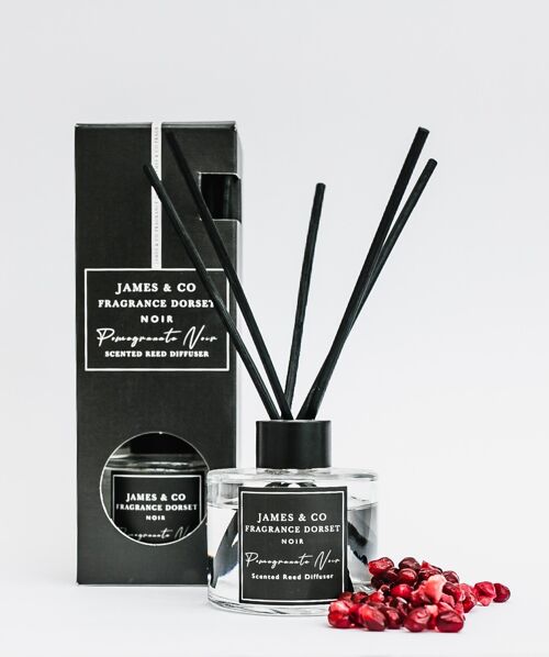 Pomegranate noir 100ml luxe reed diffuser