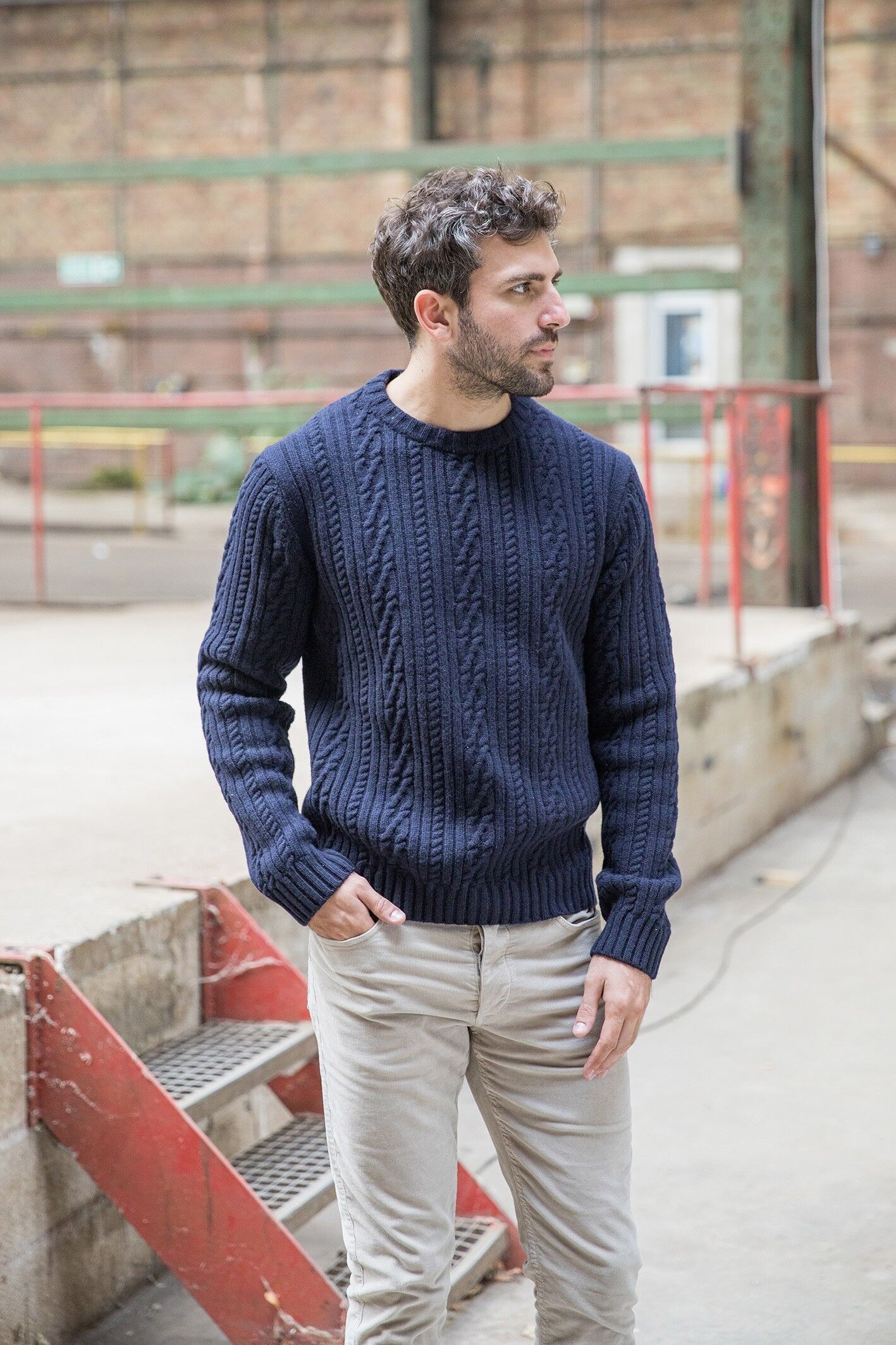 Maglione Horatio blu notte