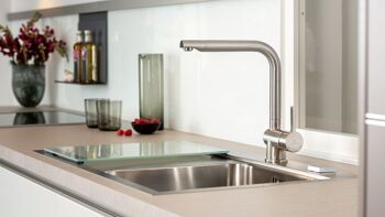 Robinet de cuisine Waterworks WK 4, aspect inox 3