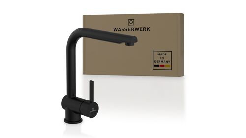 Wasserwerk Küchenarmatur WK 4, Schwarz