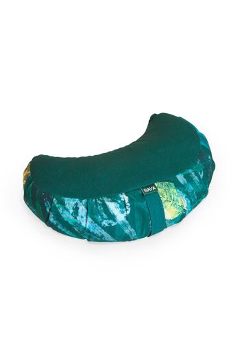 Coussin de méditation demi-lune (fuzen) Kerala 2