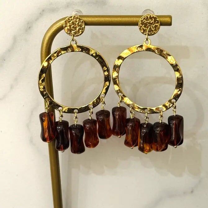 Orecchini pendenti di dimensioni