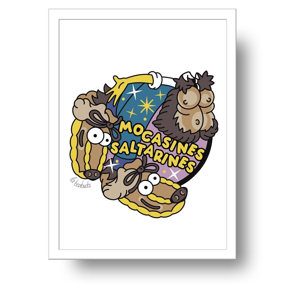 Guarda il mio gilet stampato in spagnolo da La Barbuda