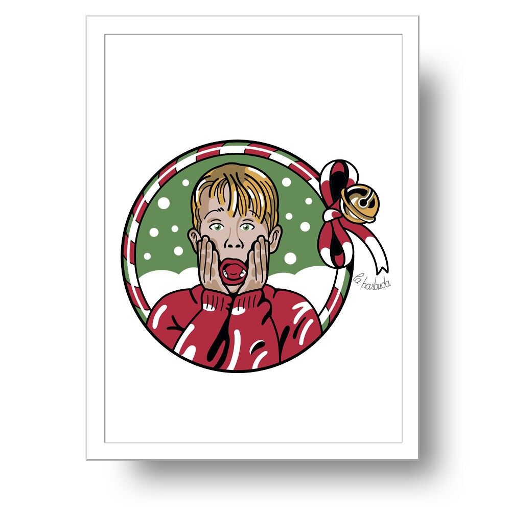 Home Alone Kevin stampa di la barbuda