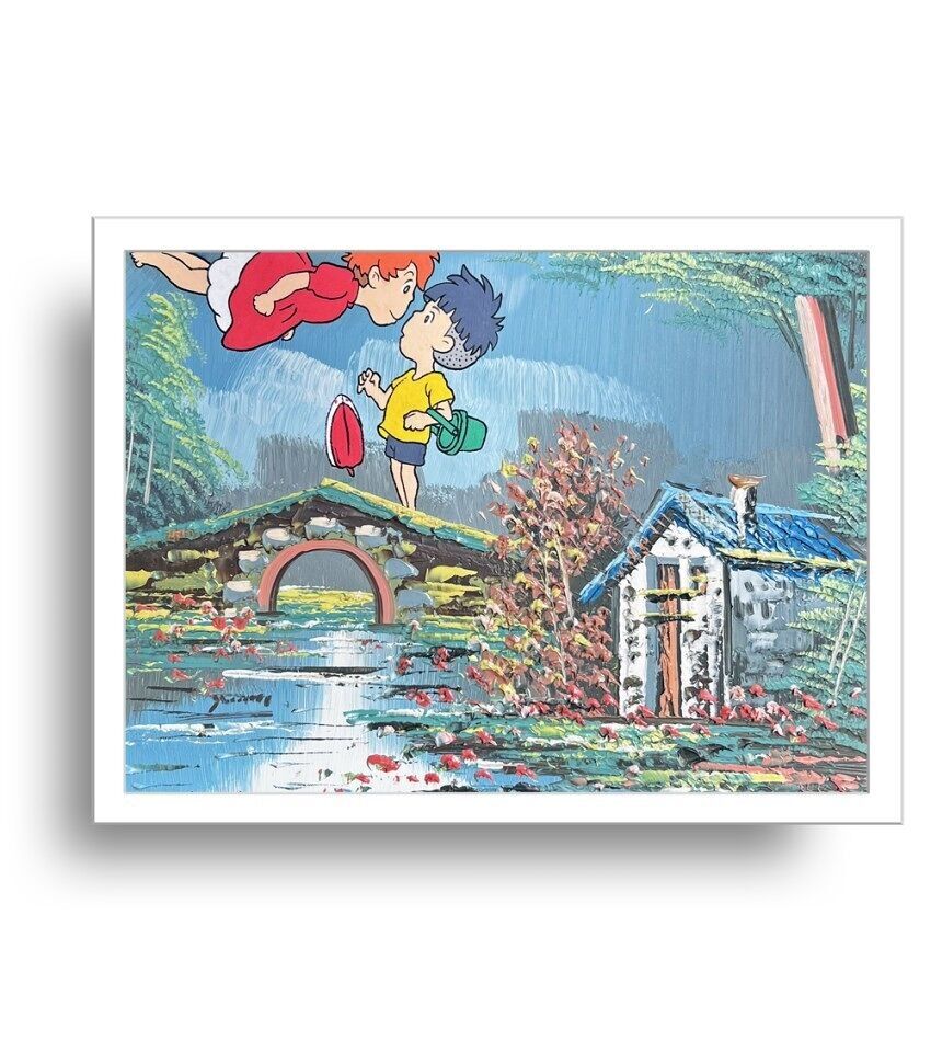 Ponyo-Brückendruck von La Barbuda