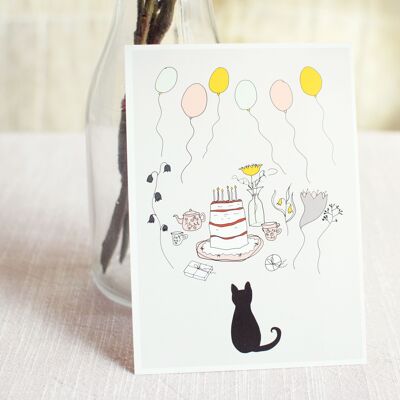 Cake Party card