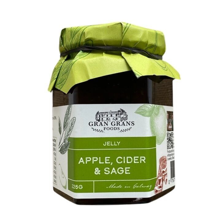 Gelatina di mele, sidro e salvia