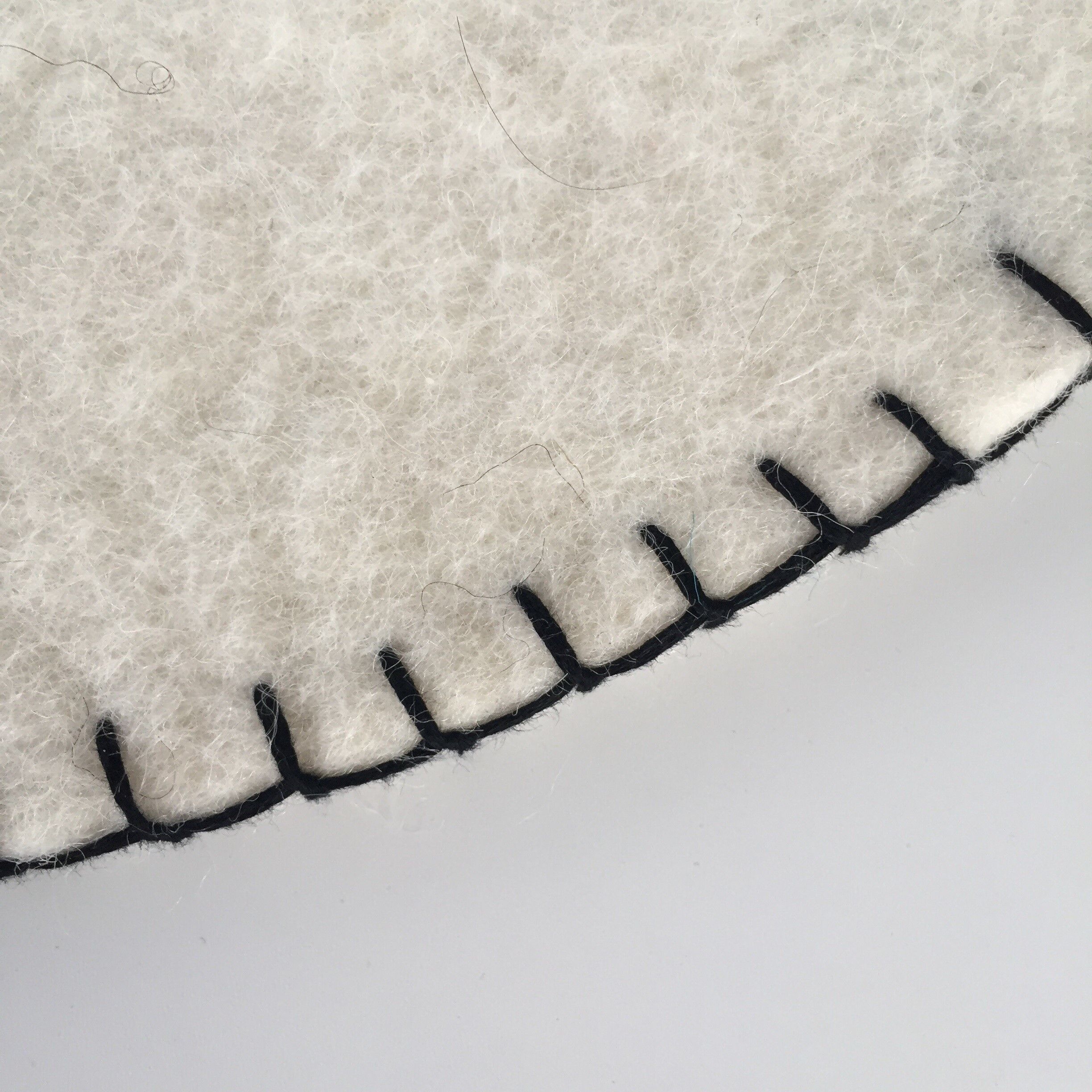 Tappetino per Gatto o Cane di Piccola Taglia, Lana Infeltrita