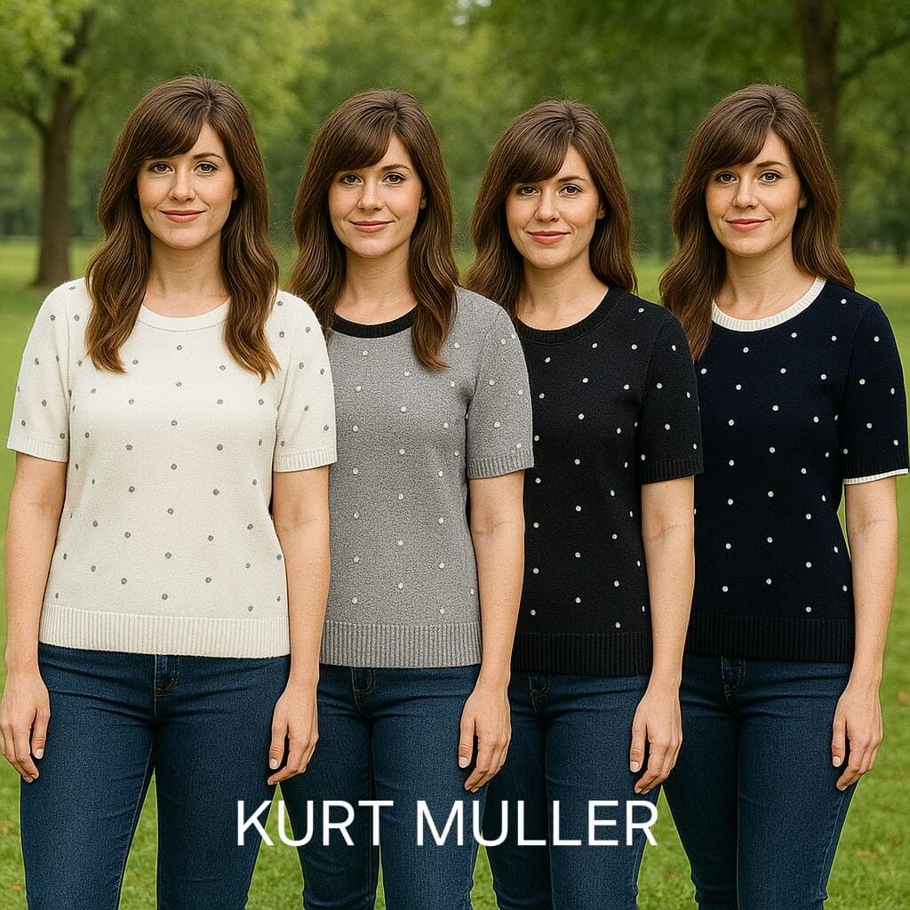 Top de punto con adornos de cristal