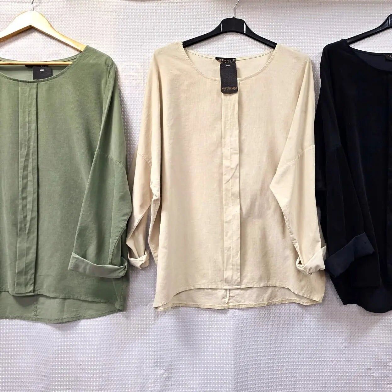 Tunica in velluto a coste