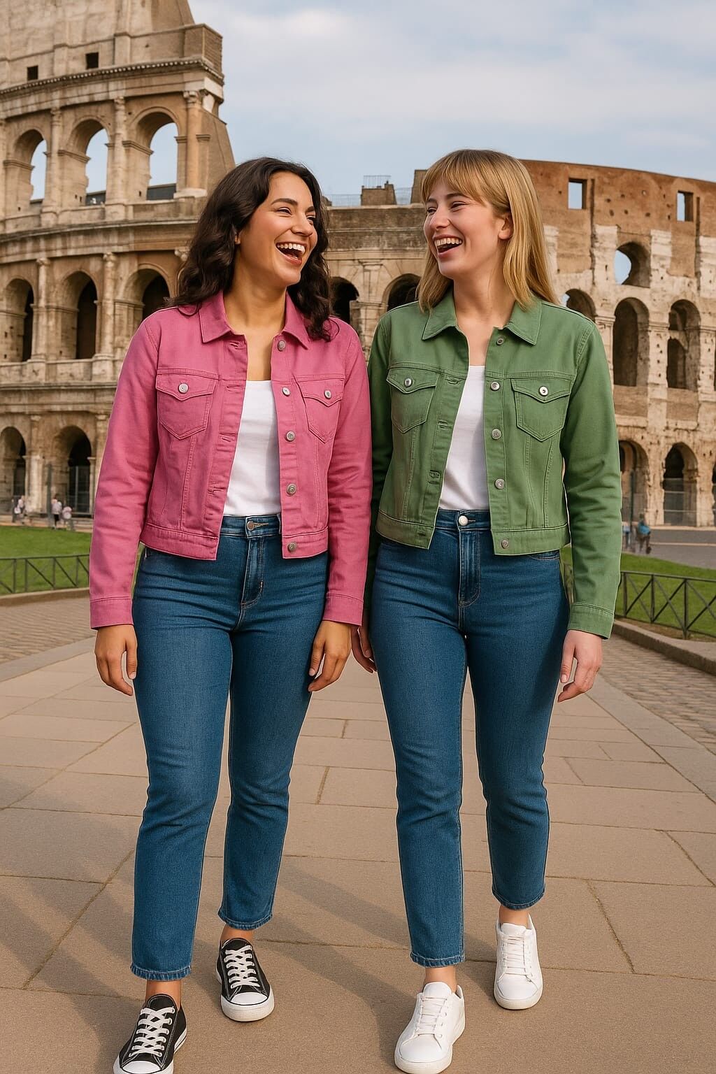 Giacca in denim elasticizzato di cotone lavato GREEN BAY di Kurt Muller