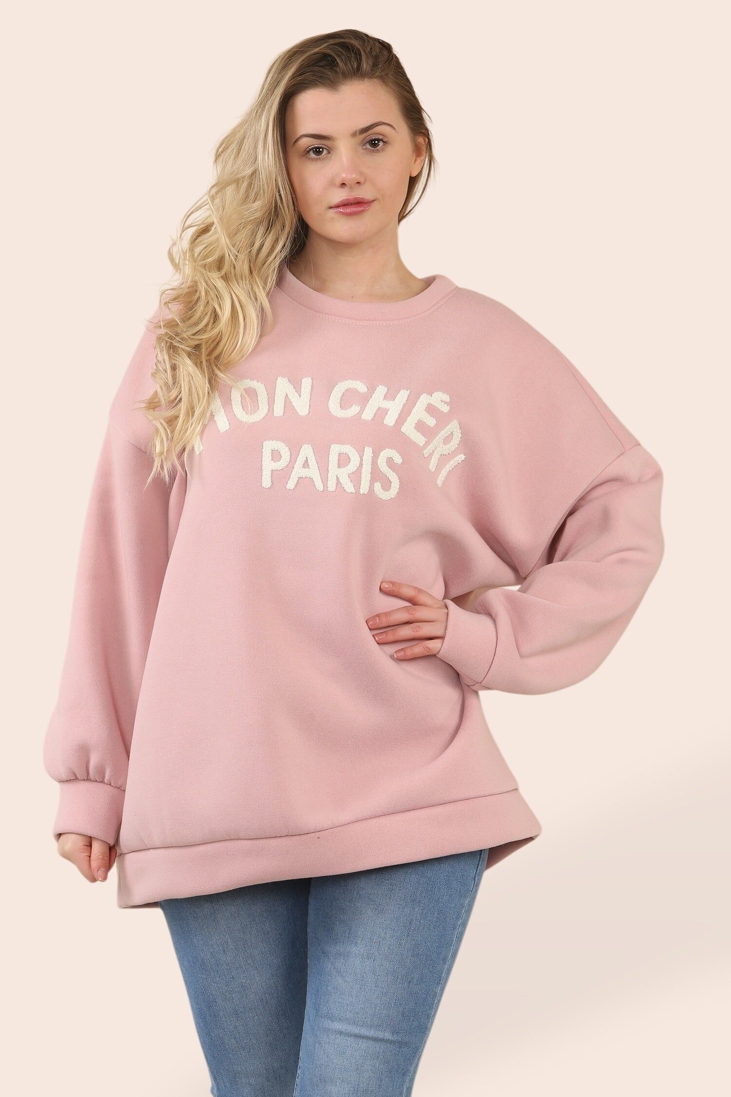 Sudadera de algodón Mon Cheri Paris