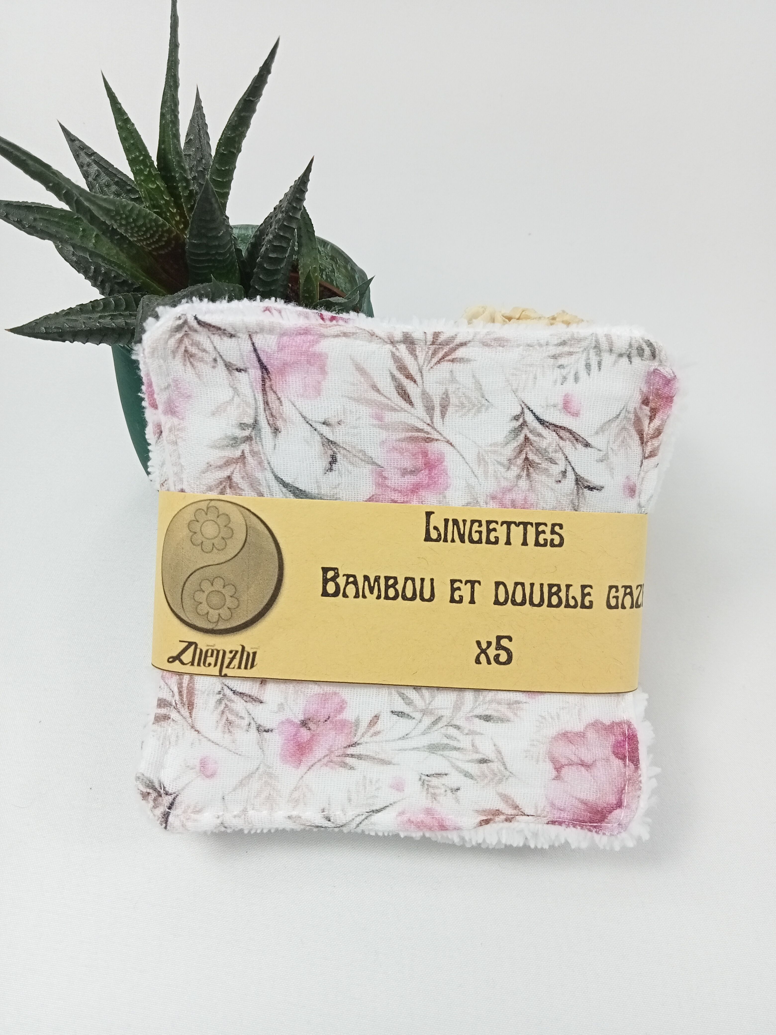 Salviettine struccanti lavabili – Doppia garza e bambù