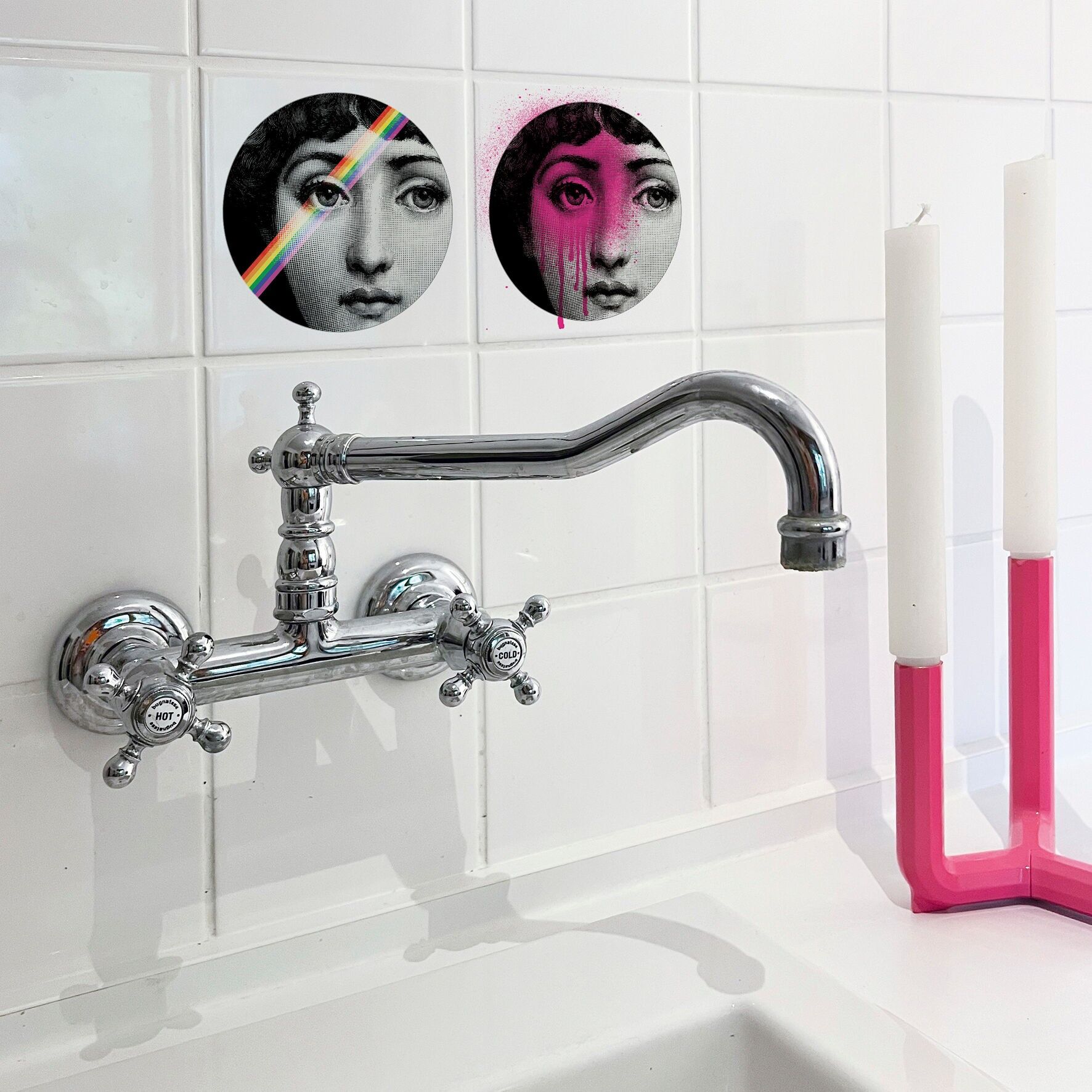 Lina Colour - Aufkleber für Fliesen