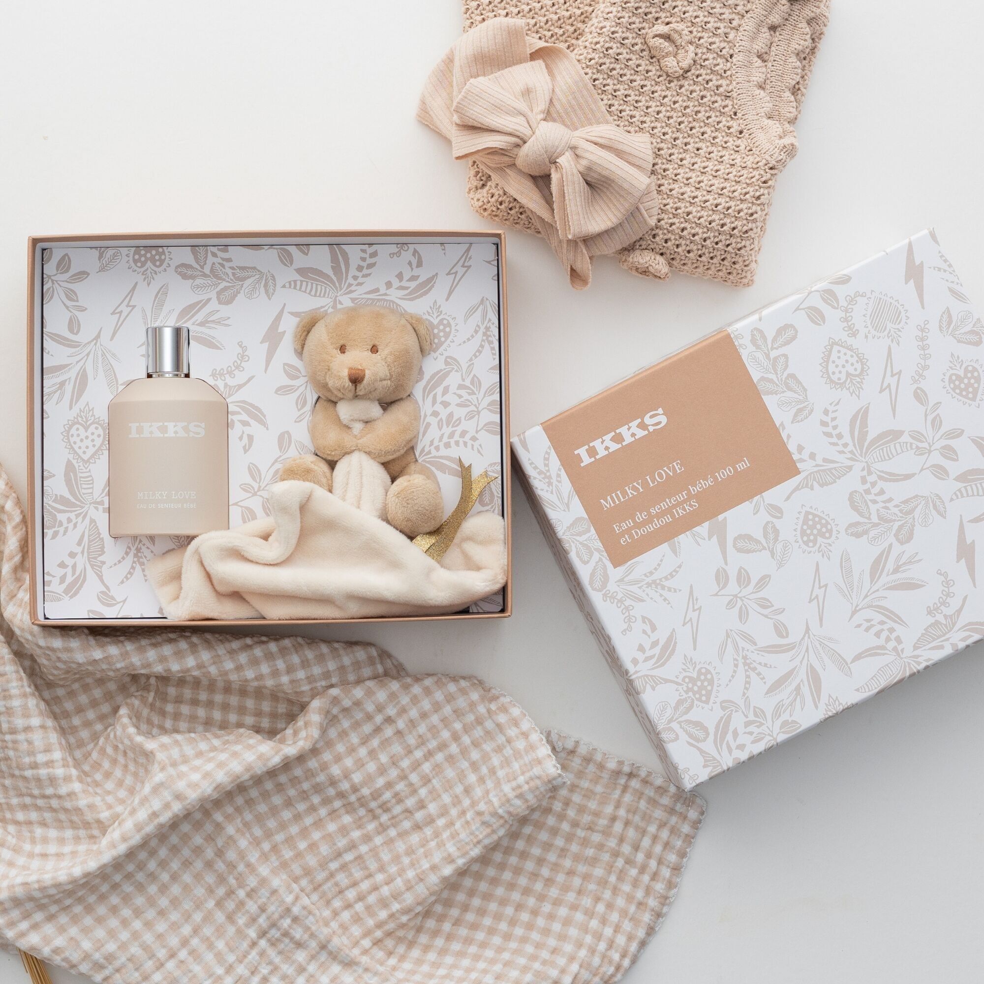 Set regalo IKKS Milky Love 'Mix&Match' | Eau de Parfum da 100 ml + Peluche
