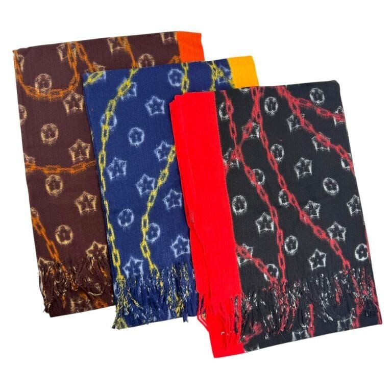 Bufandas con estampado de cadenas para Mujer. Rebajas