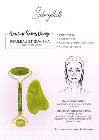 Rouleau et Gua Sha de jade 3