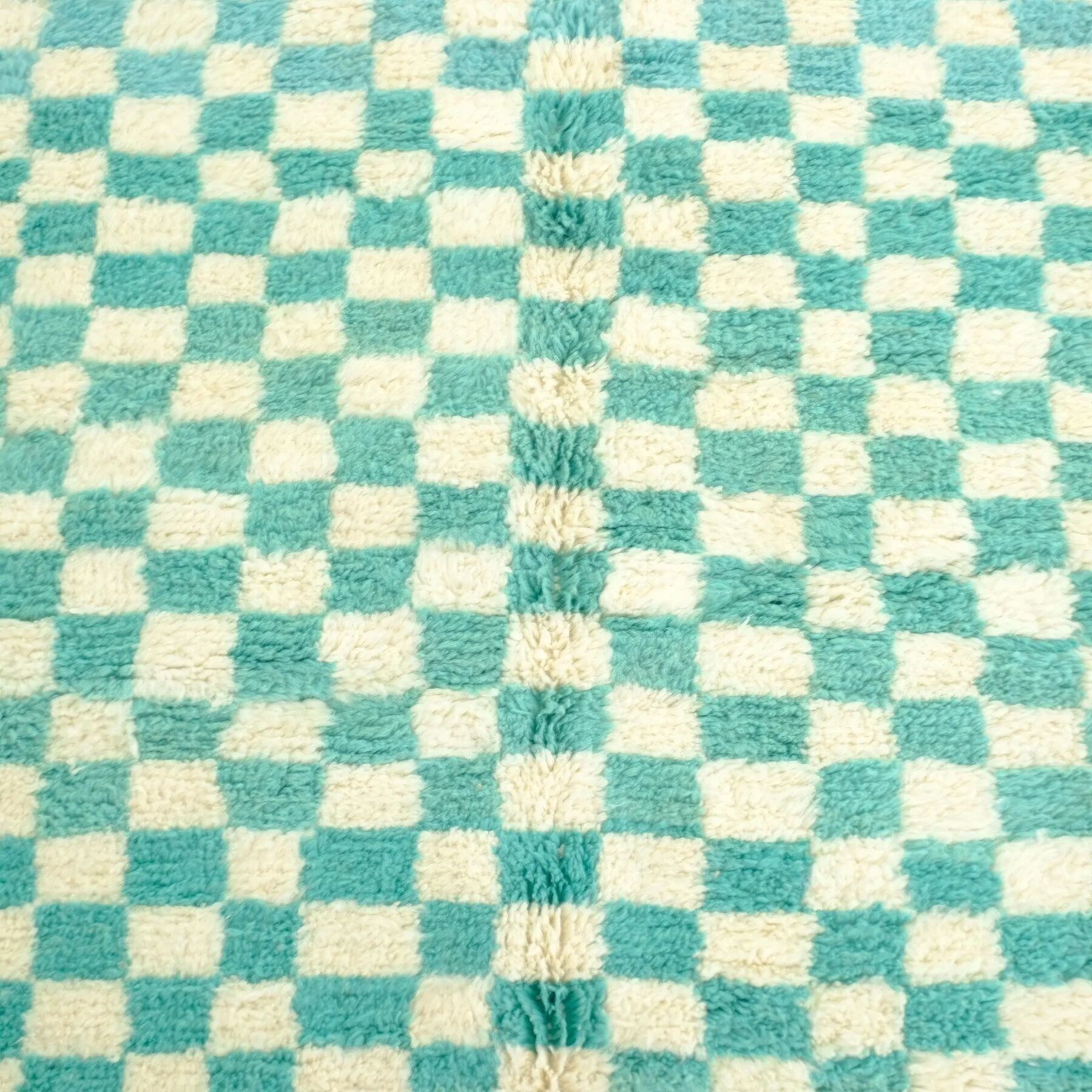 Auténtica alfombra marroquí hecha a mano – Alfombra Beni Ourain tejida a mano – 122×183 cm