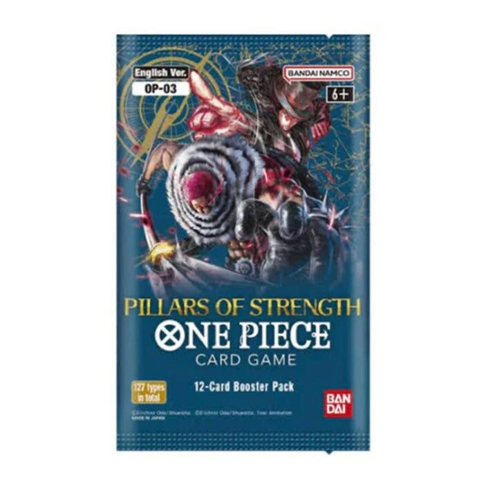 One Piece Pillars of Strength (OP 03) Booster Pack (12 carte)