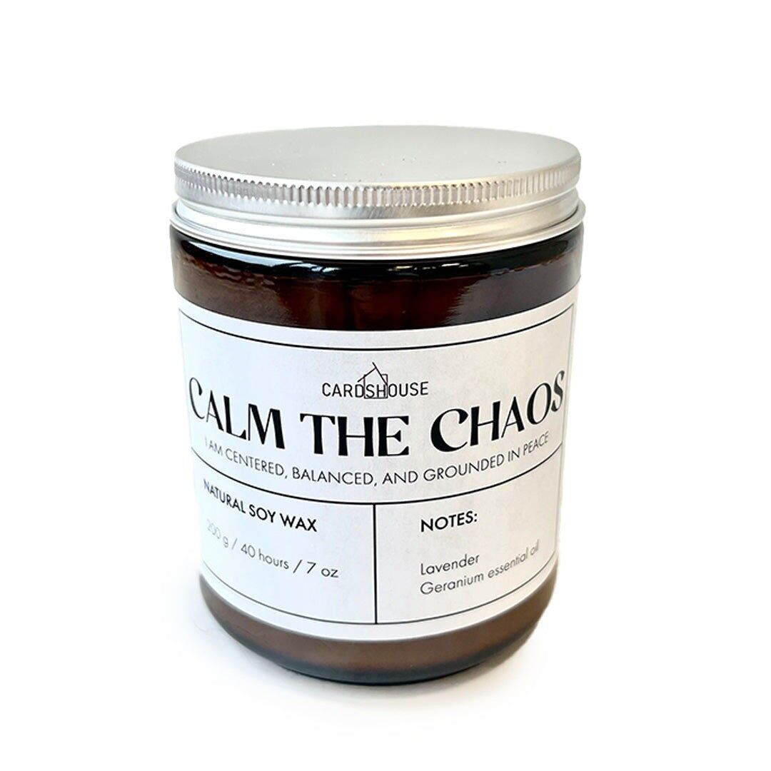 Candela per aromaterapia - Pace (Calma il caos) Regali AW