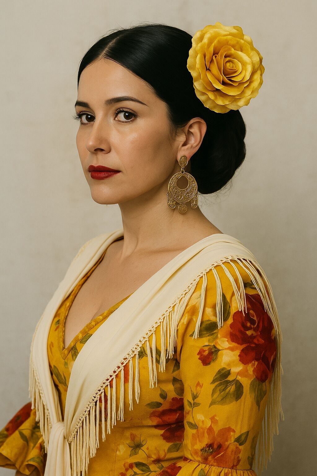 Flamenco Hair Flower from Sevilla