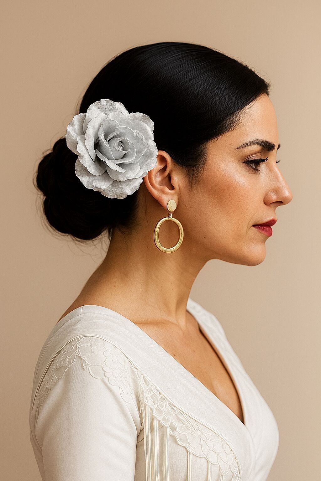 Fiore per capelli flamenco di Siviglia