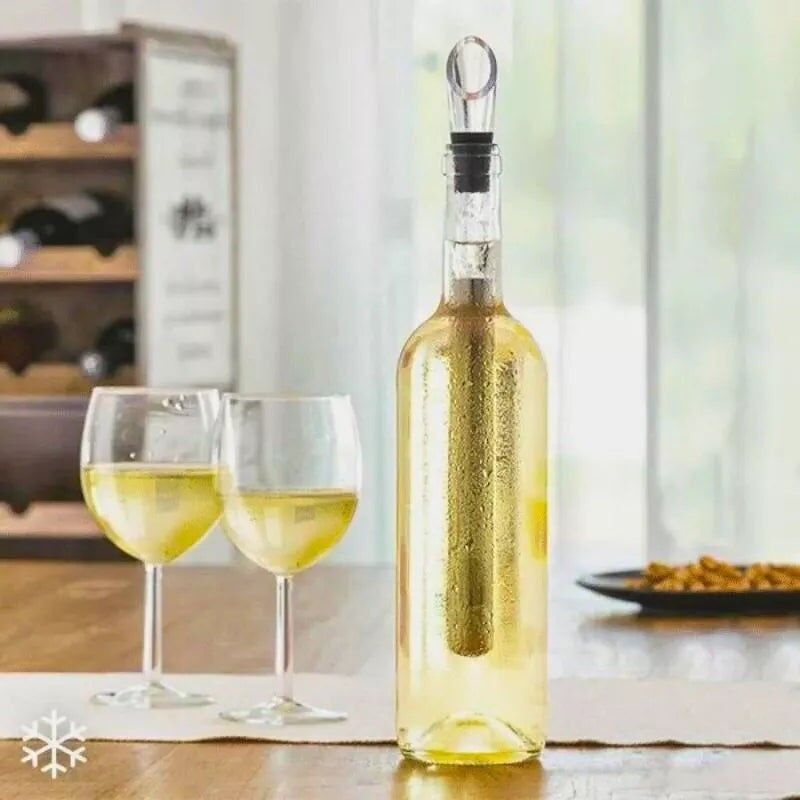 3-in-1 Wine Chiller with Pourer and Aerator