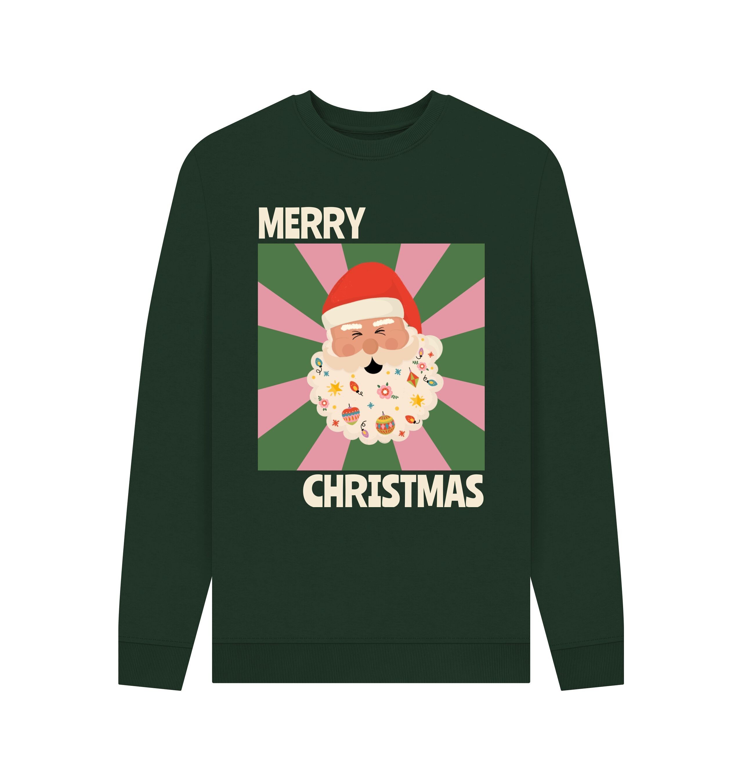 Jersey navideño de Papá Noel para hombre