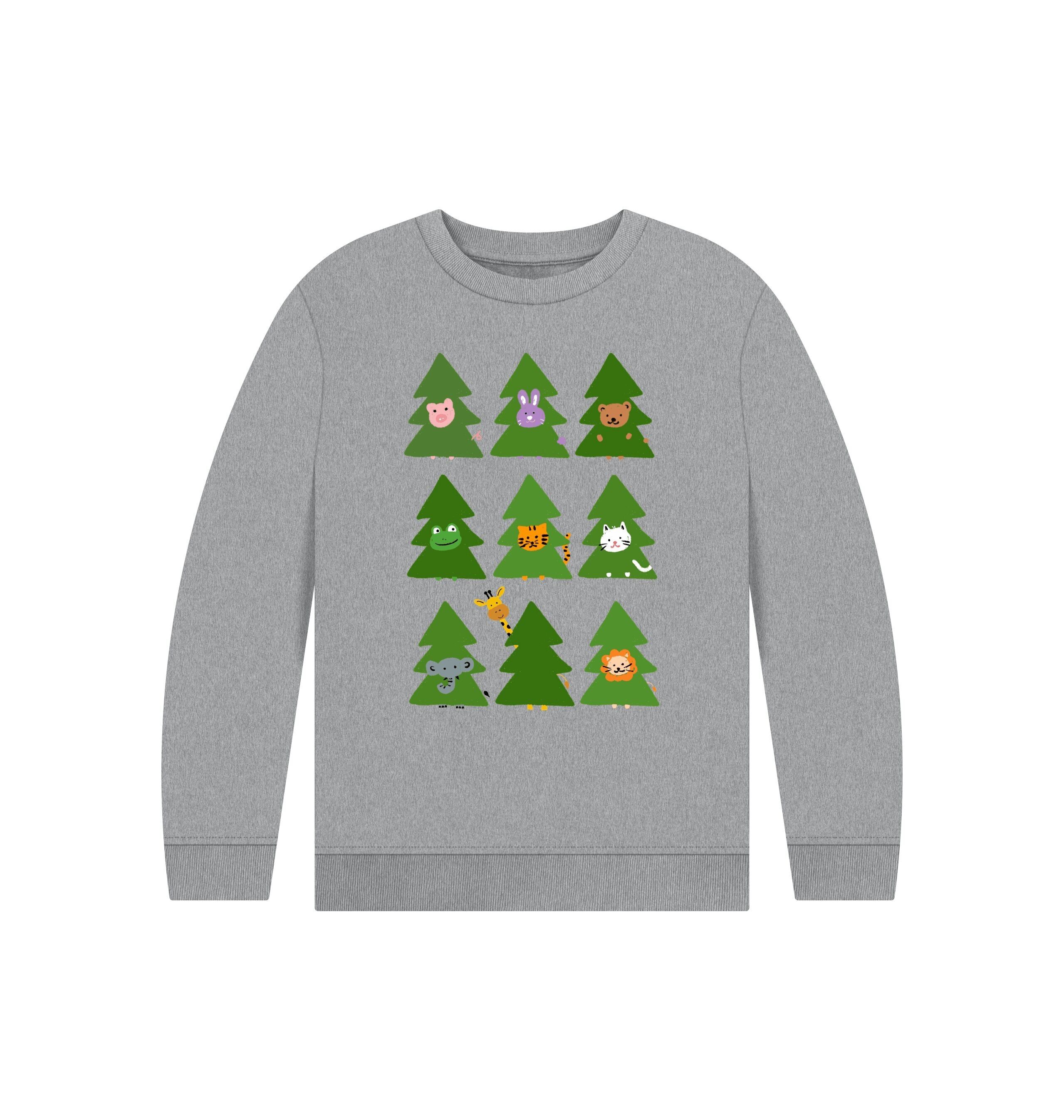 Pull de Noël pour enfant avec des animaux