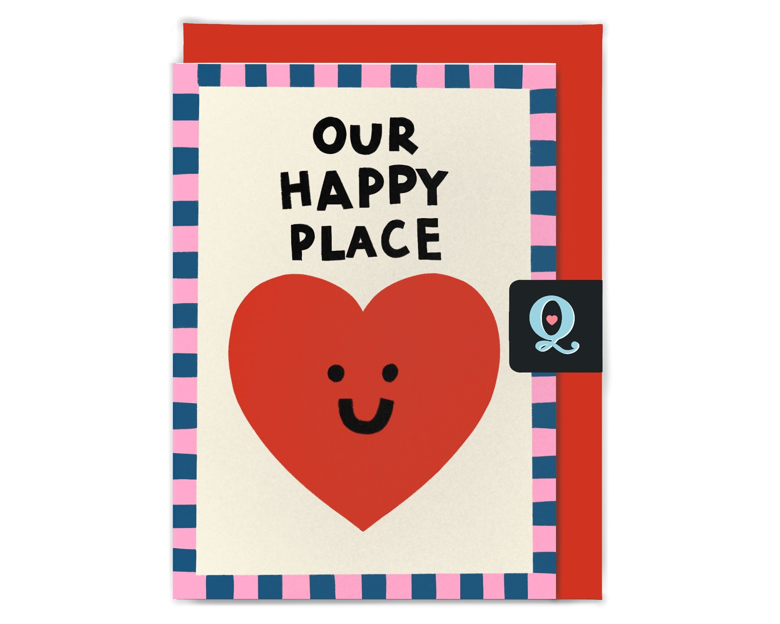 Unsere Glücksort-Liebeskarte