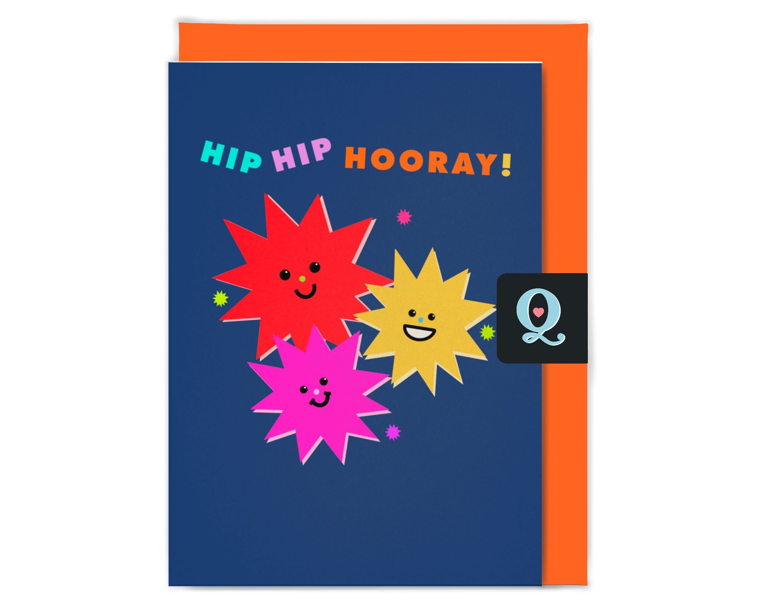 Biglietto di auguri per la celebrazione Hip Hip Hooray