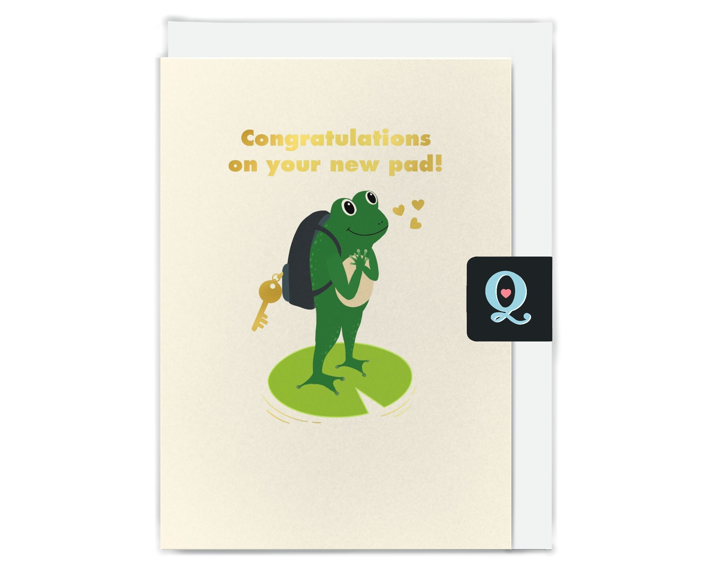 Nuovo biglietto di auguri per la festa di inaugurazione della casa Pad