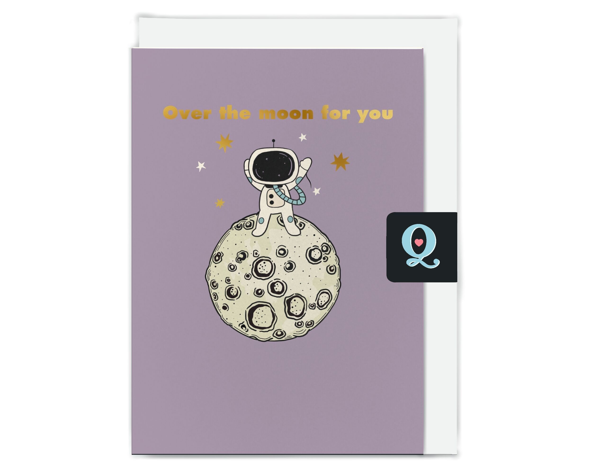 Glückwunschkarte „Überglücklich“