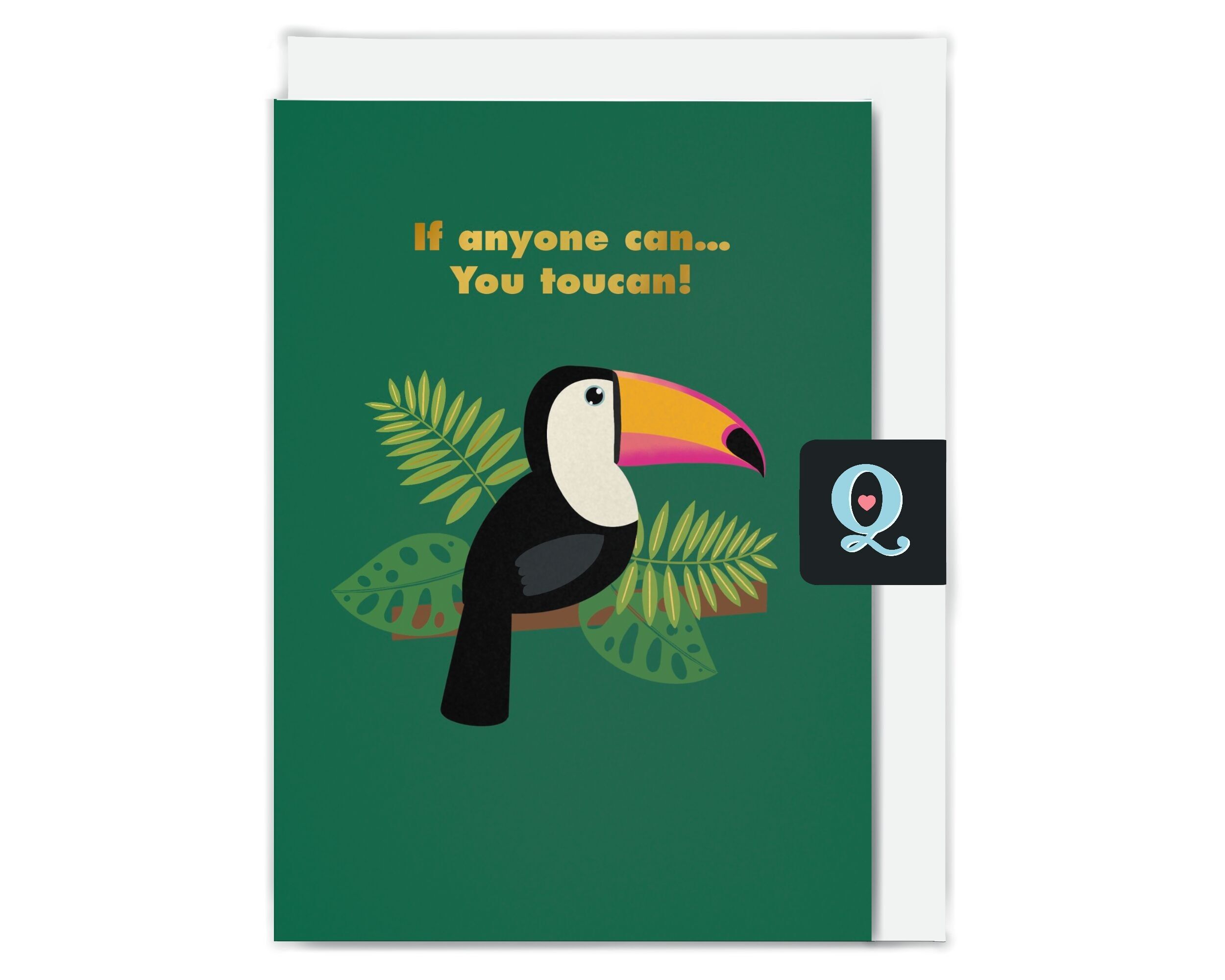 Biglietto d'auguri ispiratore Tucano