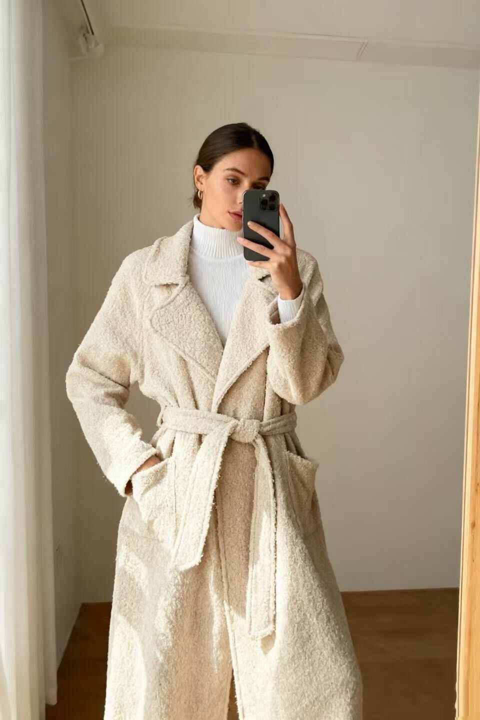 Cappotto lungo classico