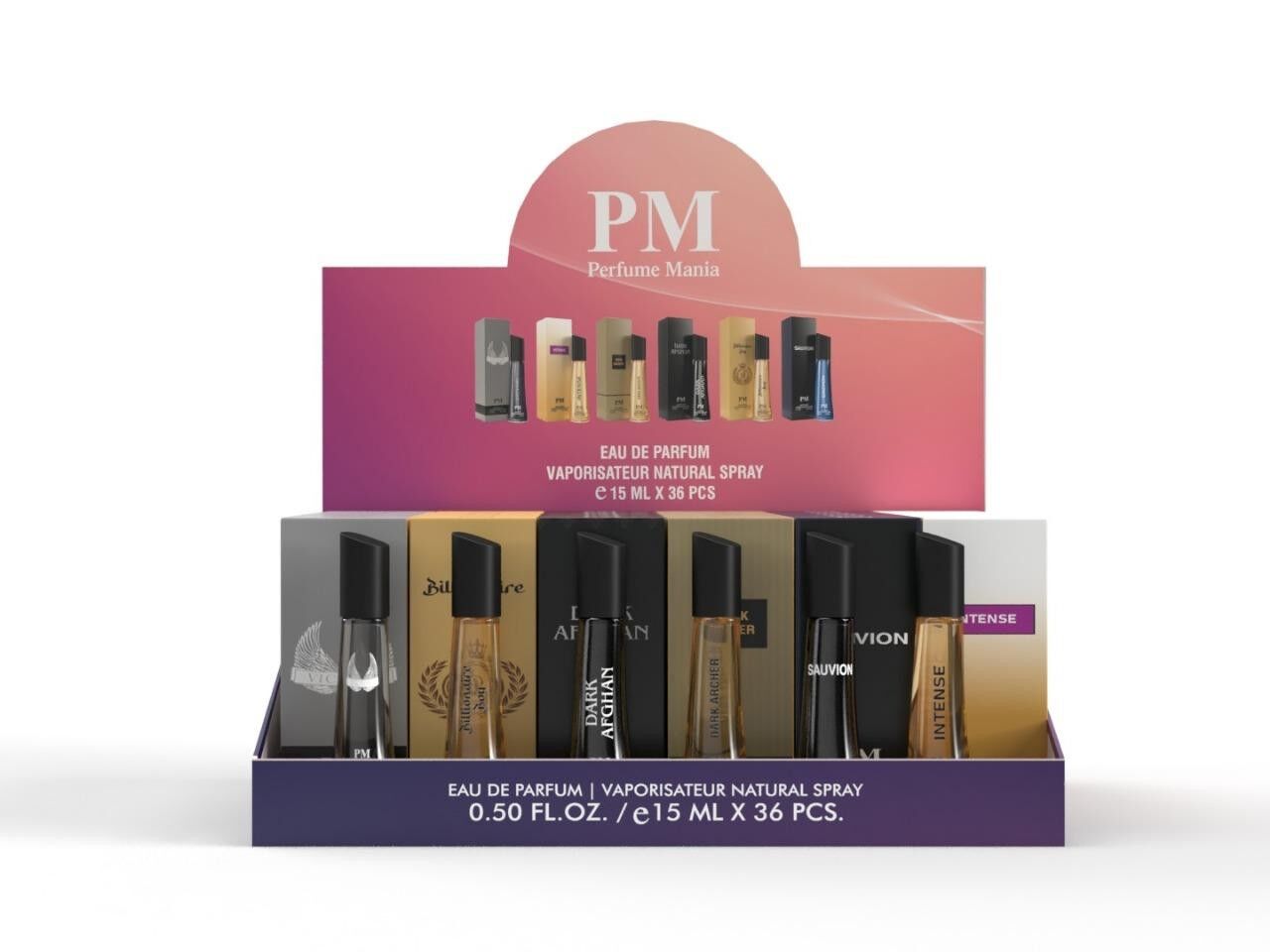 CONFEZIONE DA 24 UNITÀ 25ML PROFUMO ARABIAN MANIA PER UOMO