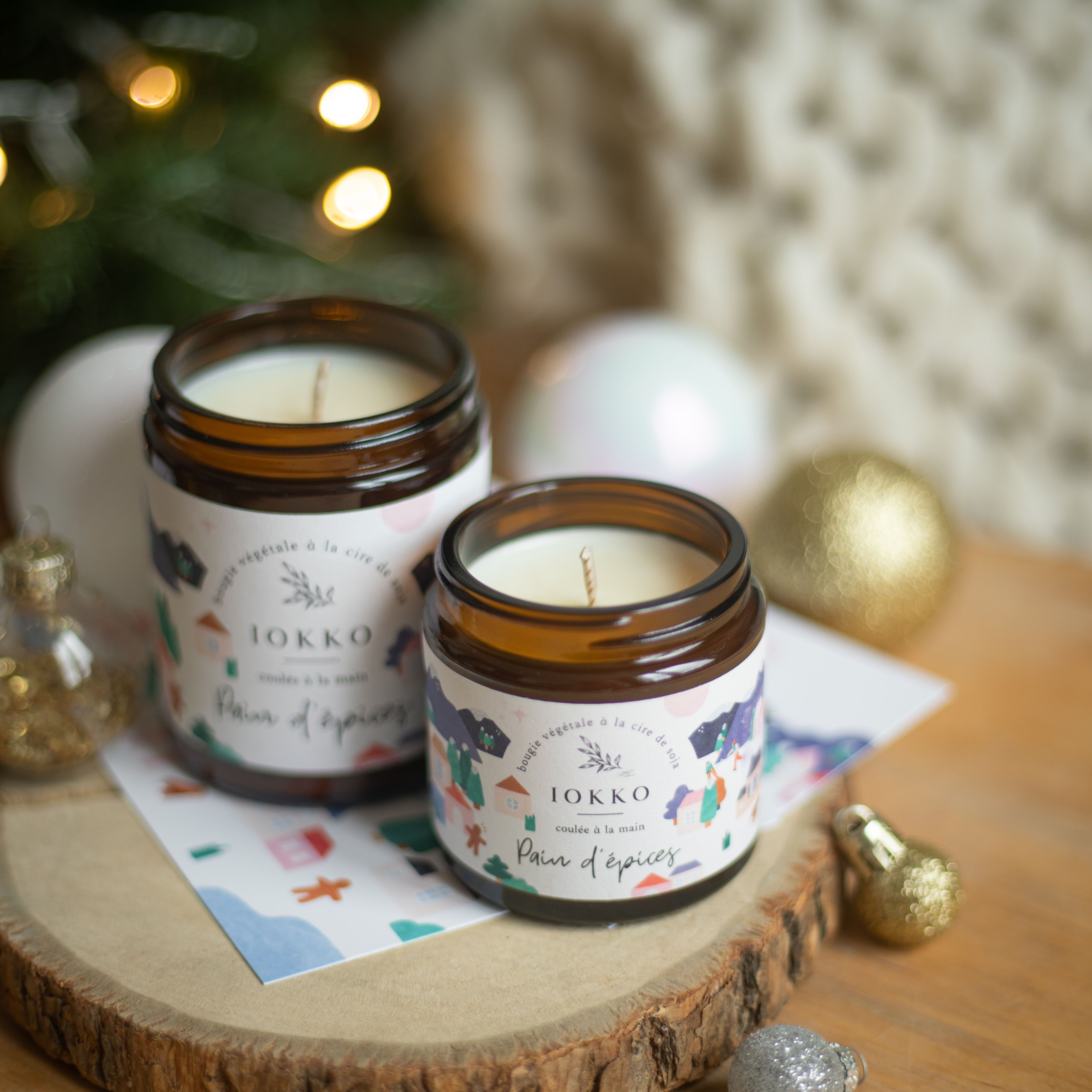 Gingerbread Christmas Scented Candle - 3 sizes