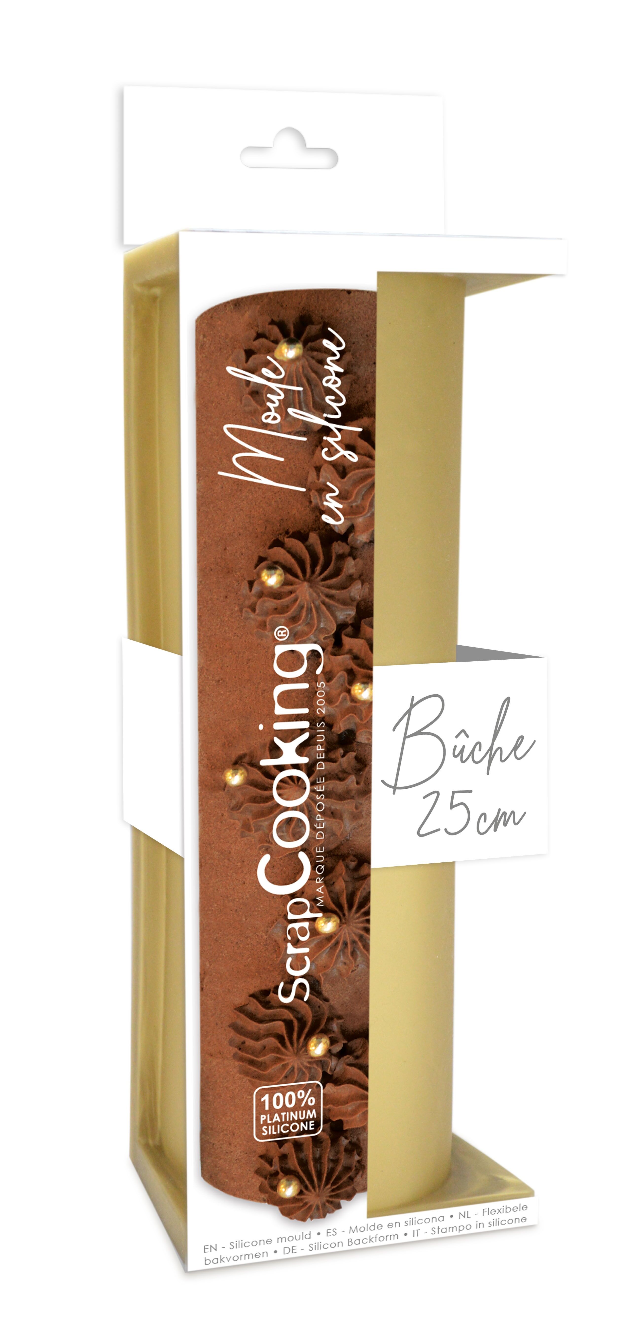 25 cm Silikon-Baumstammform