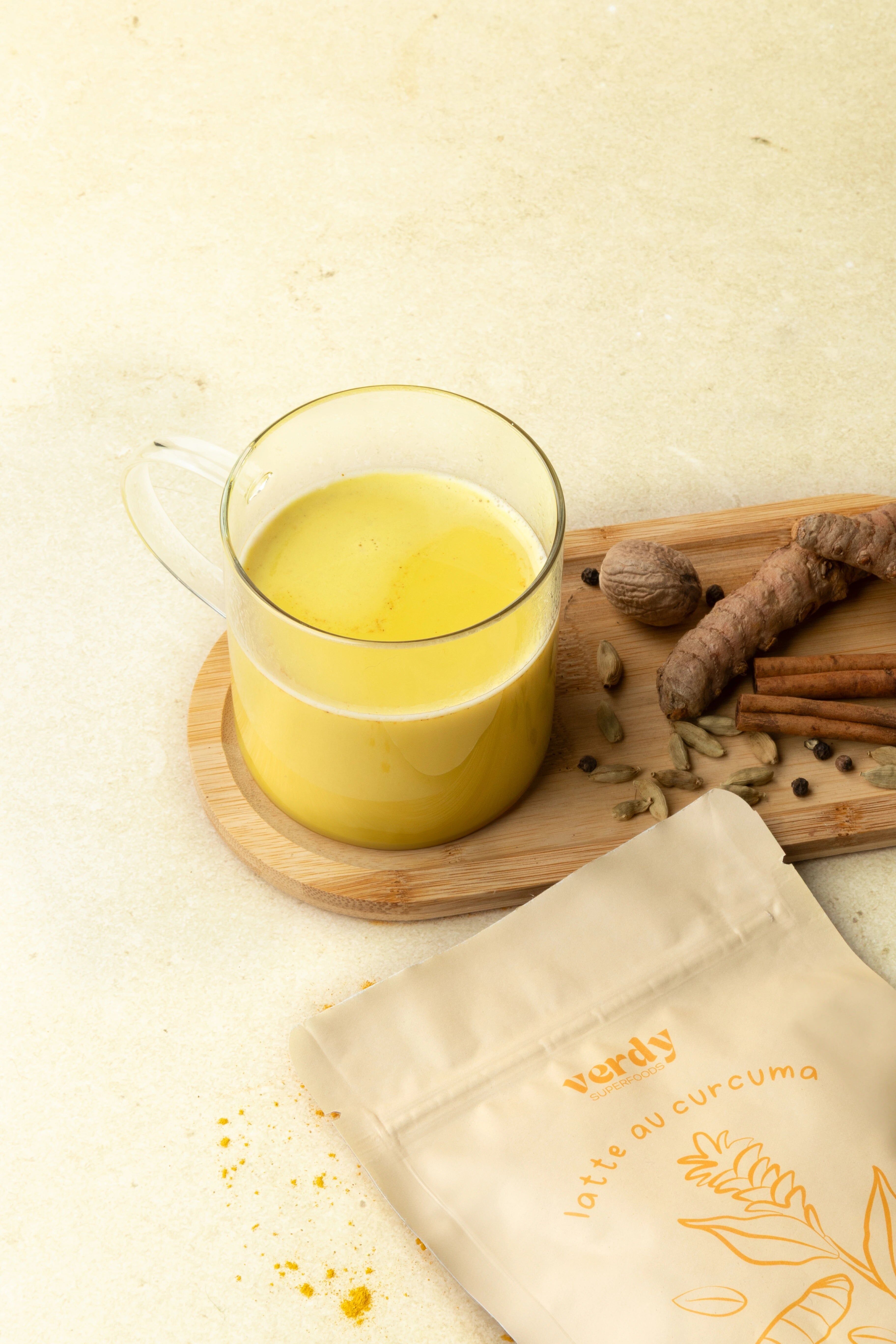 latte superfoods golden milk au curcuma