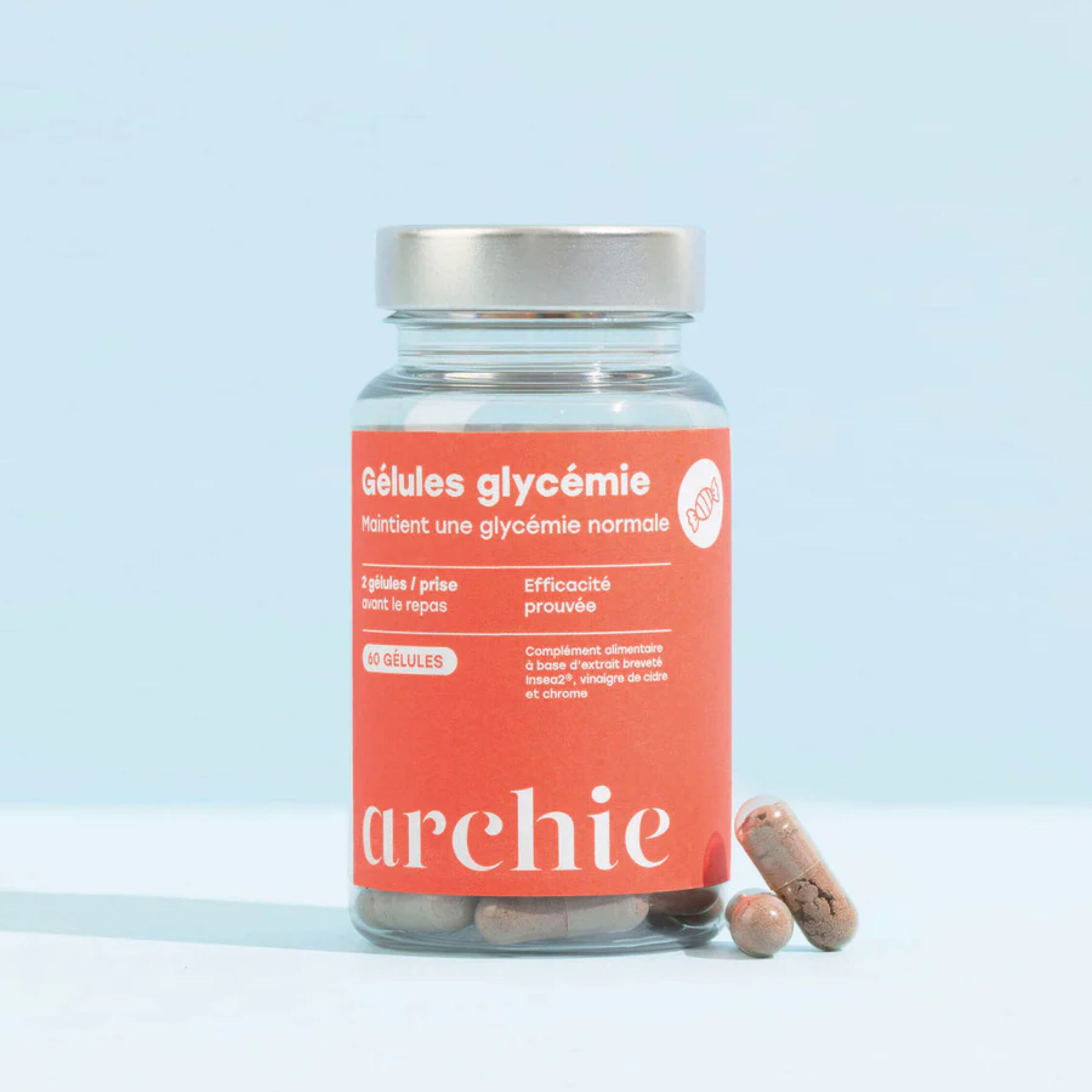 SUGAR & CRAVING CAPSULES · with chromium + patented active ingredient, vegan, 1 MONTH course (6 units)