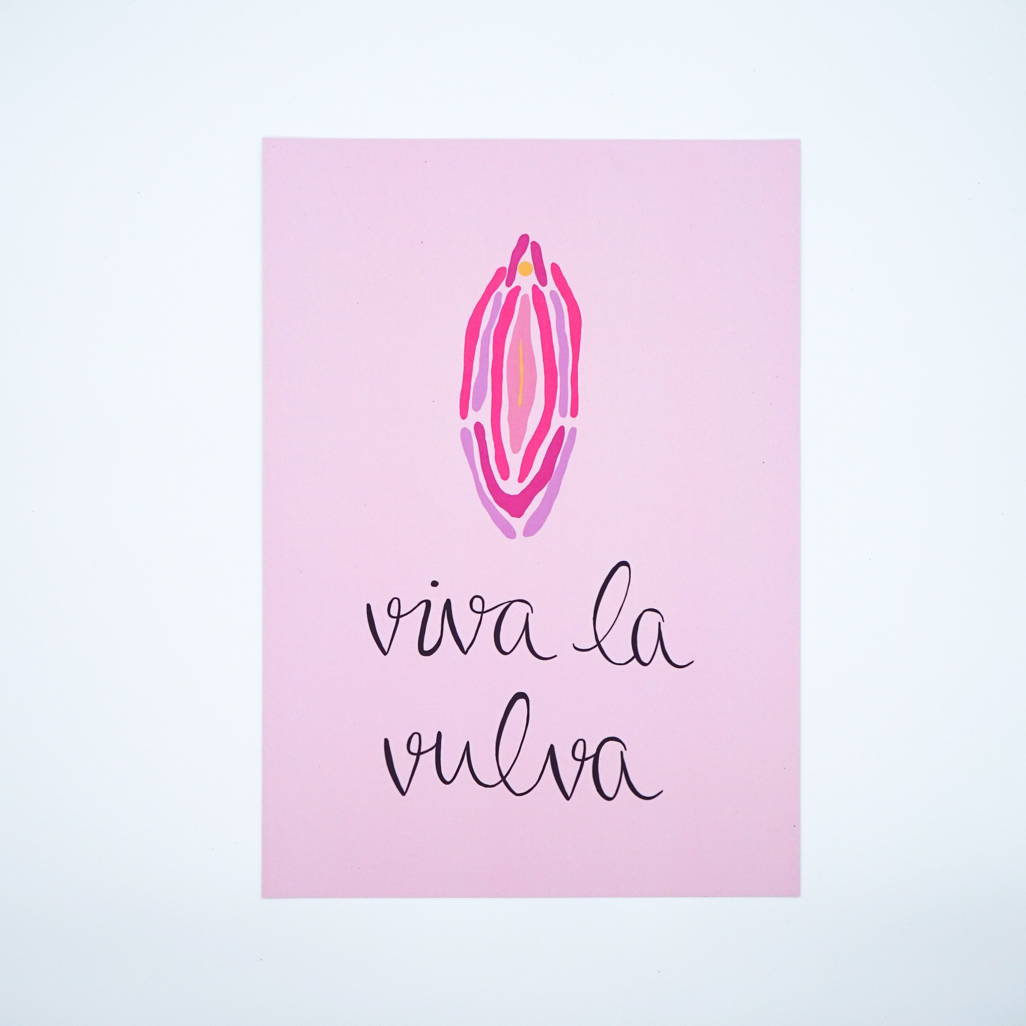 A4 poster "viva la vulva"