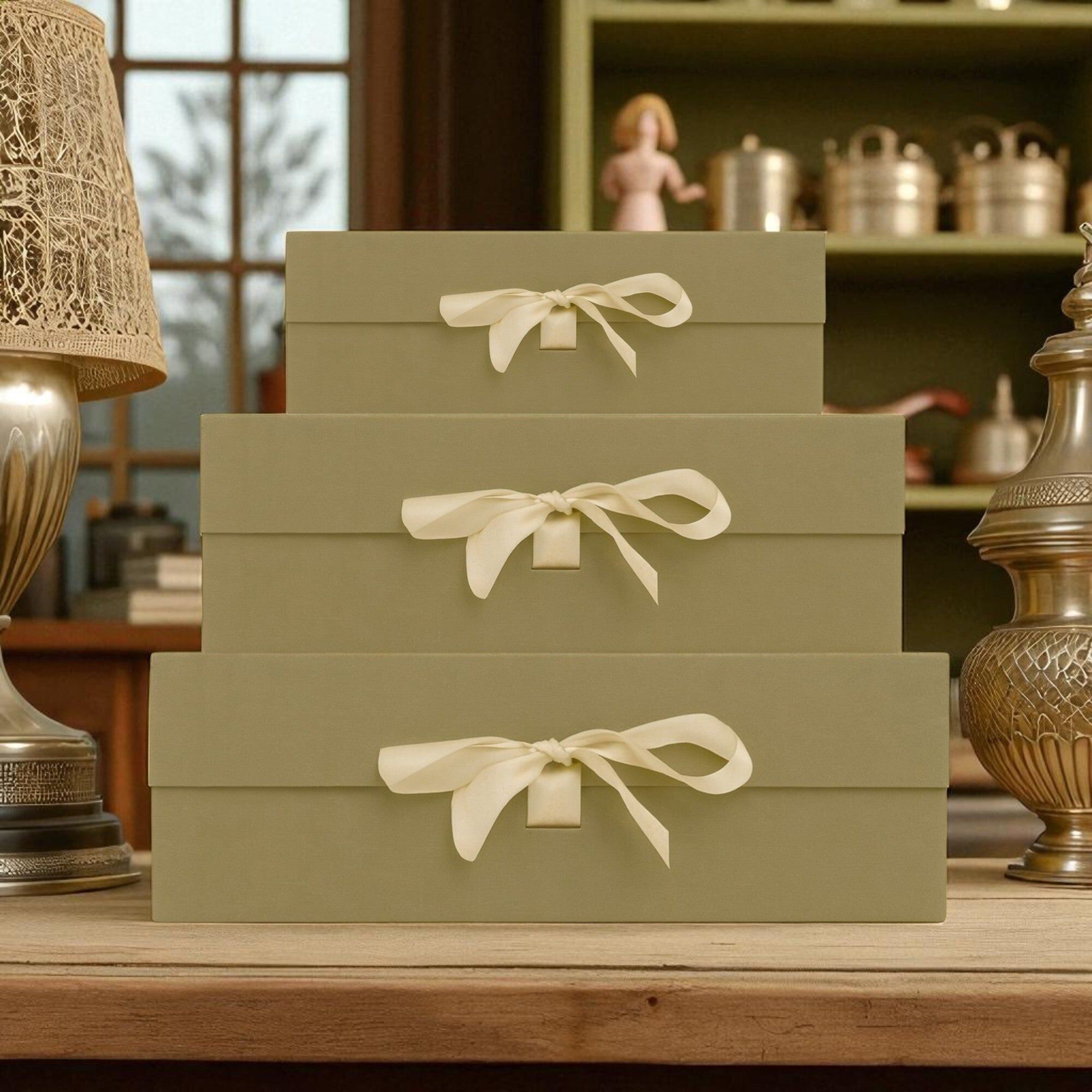 Boîte cadeau magnétique Kraft - Unité (Tailles disponibles)