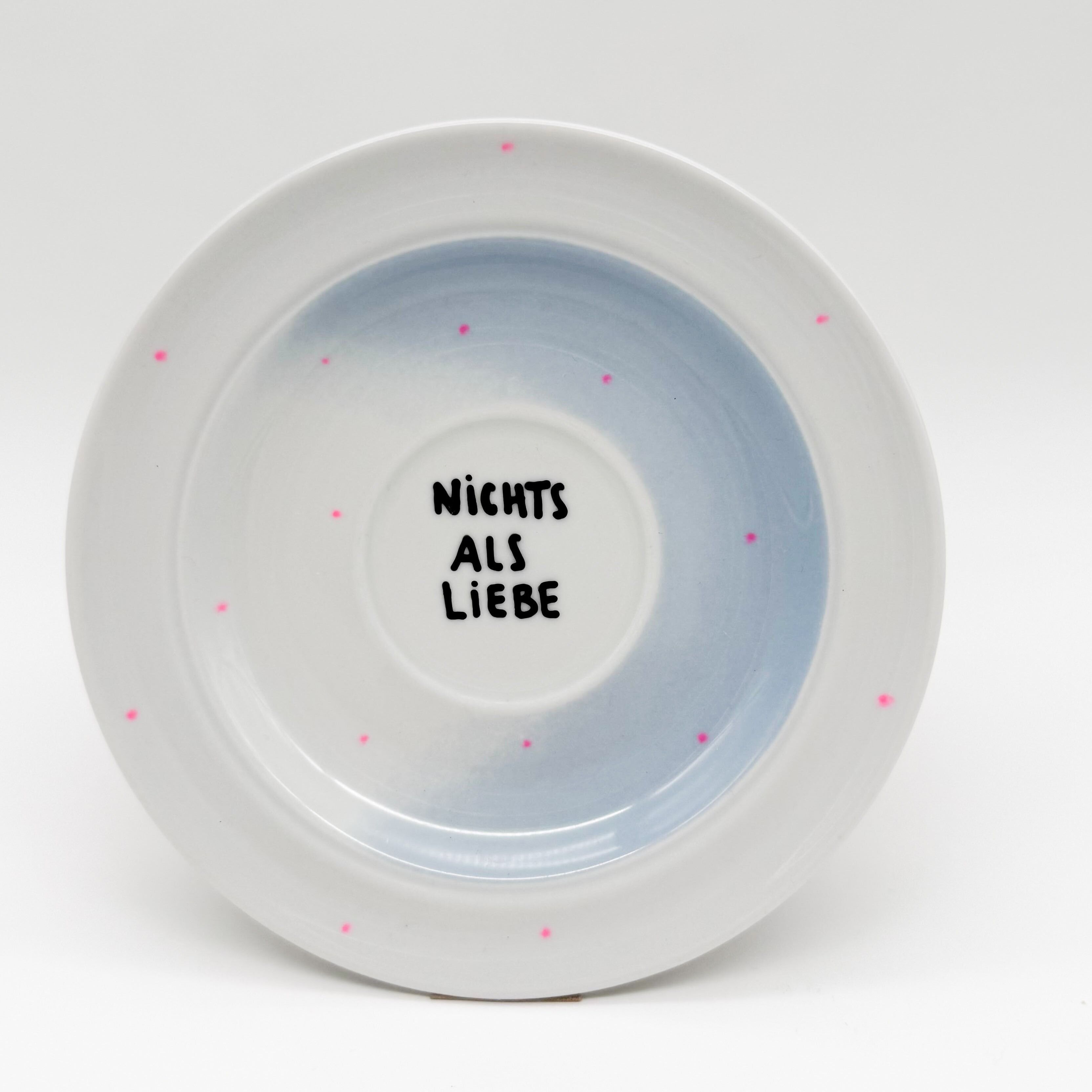 Small wall plate NOTHING BUT LOVE "light"