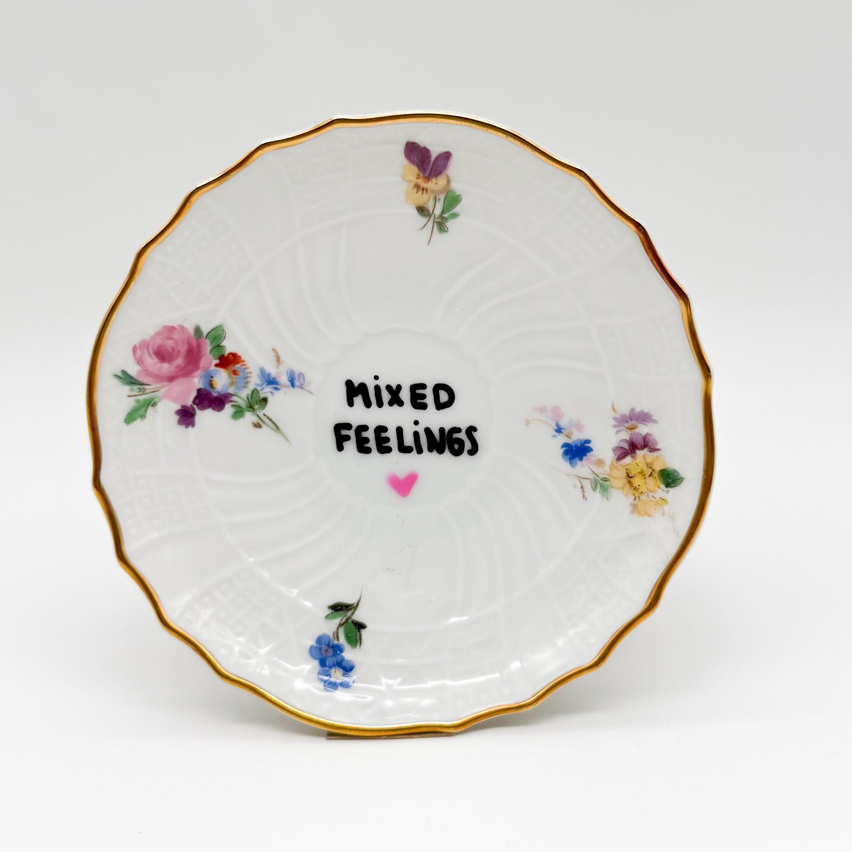 Wall plate mini MIXED FEELINGS "cutie"