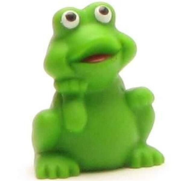 Rana che squittisce 5,5 cm - giocattolo che squittisce