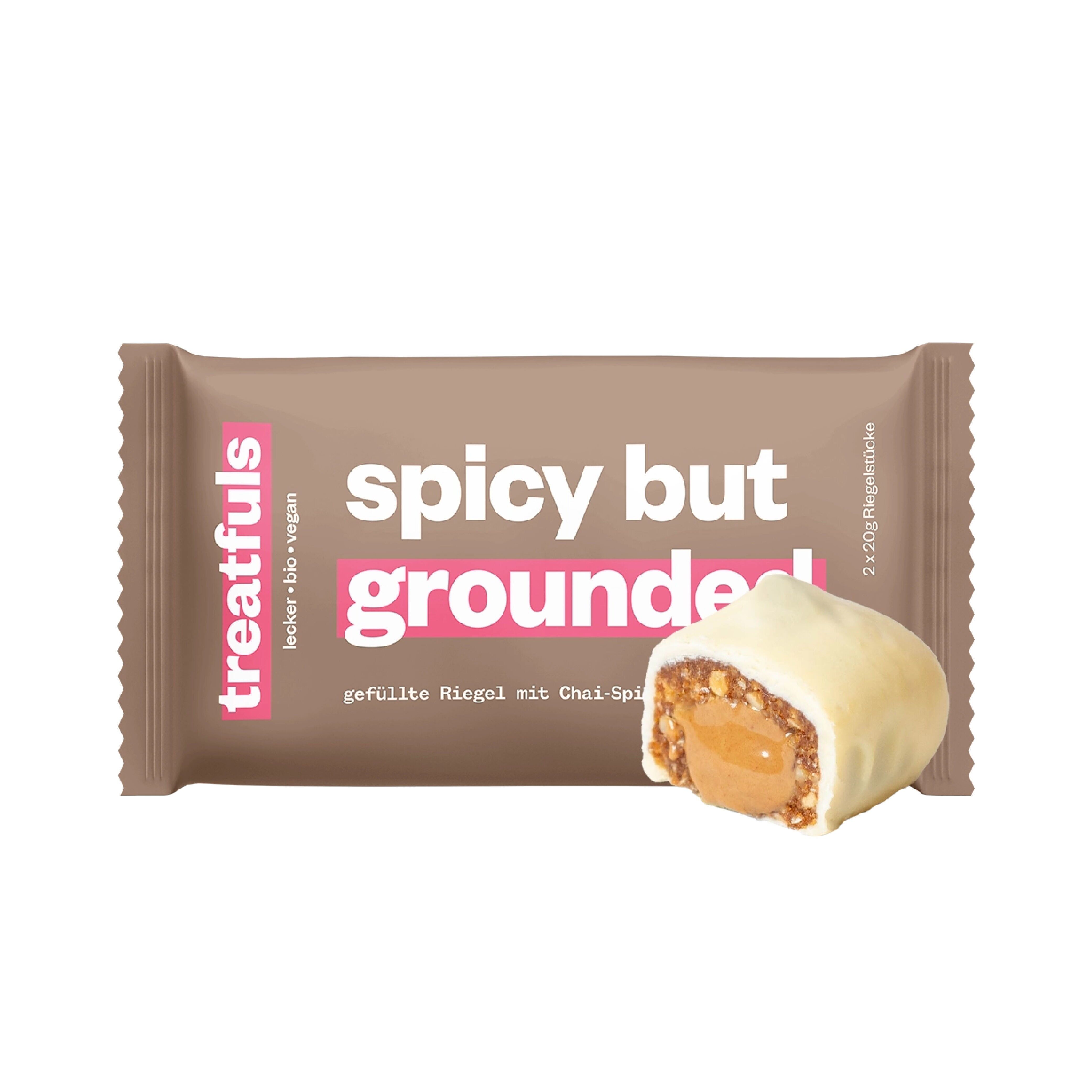 20 x weiße Schoko Riegel mit Chai-Latte Füllung bio + vegan