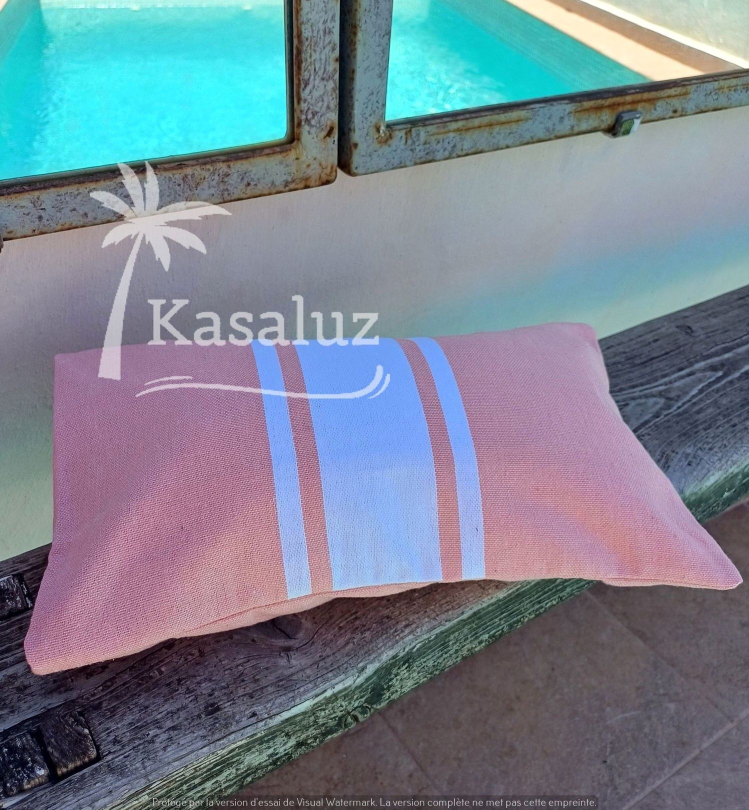 Cojin de Playa Auténtica Melocotón