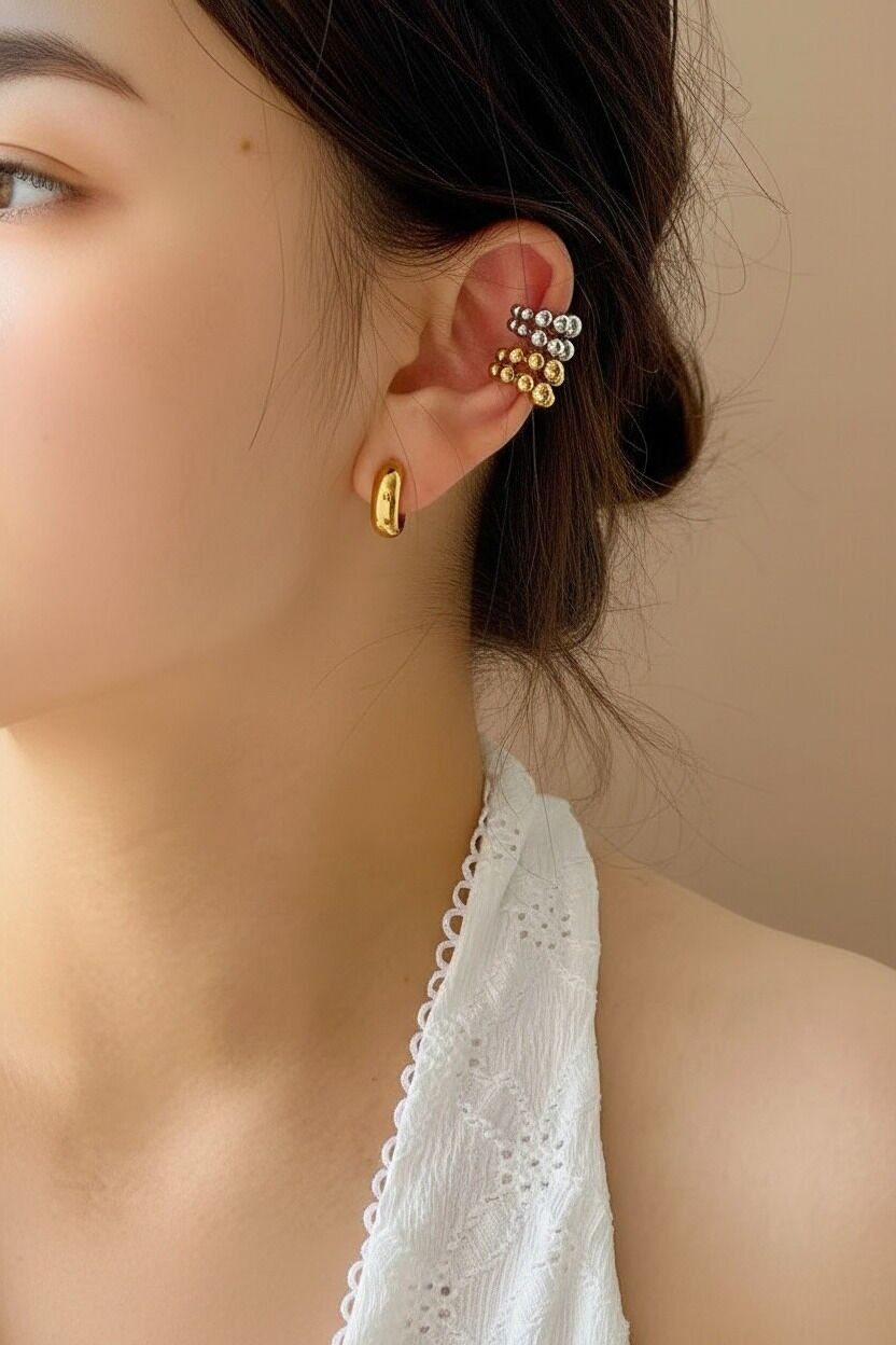 124AQ520 Stainless Steel Earcuff